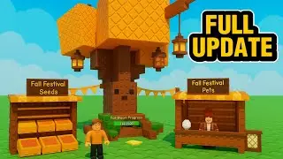 FALL Market FULL UPDATE Leaked in Grow a Garden - All Shops, Seeds & Pets