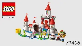 LEGO Instruction - Super Mario - 71408 - Peach&rsquo;s Castle Expansion Set