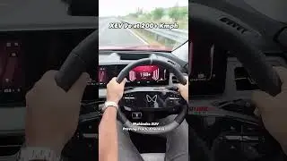 Mahindra XEV 9e doing 202 Kmph top speed