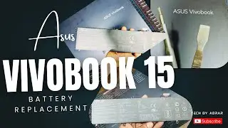 Asus Vivobook 15 battery replacement | how to change battery asus laptop #asus #laptop #battery