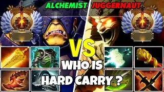 ALCHEMIST (Carry) vs JUGGERNAUT (Carry) - Epic Battle Of Immortal Rank Dota 2 Players - Z Dota 2