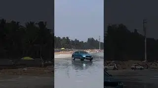 Beach Drive 😲 #bmw  #automobile #beach #bmwlove  #beachvibes #beachdrive