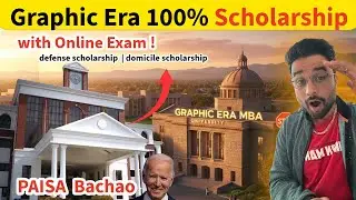 Graphic Era Scholarship Slab 2026 | Get 100% scholarship in graphic era dehradun | GEU Scholarship