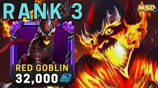 Rank 3 Red Goblin Gameplay and Showcase | The Cosmic Demon