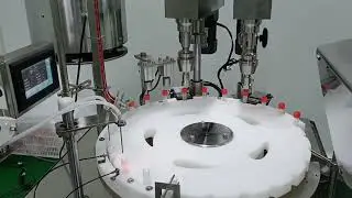 Automatic test tube liquid essential oil oral liquid bottle filling capping machine