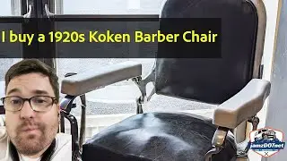 Парикмахерское кресло Koken 1920-х годов &mdash; я его покупаю!