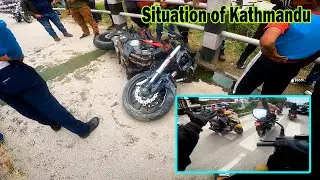 Benelli crash || Worst Traffic Situation of Kathmandu || Khagi Vlog