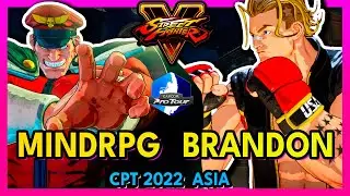 SFV 🥊 Mindrpg (M.BISON) VS Brandon (LUKE) 🥊 SF5 🥊 Street Fighter 5 🥊 Hype Fight Game