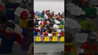 Lego Marvel and DC Superheroes Minifigures Collection at Brick and Minifigs 2023!