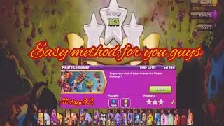 Easy method to 3 stars in pirate challenge.