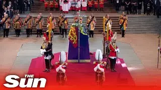 WATCH LIVE: Queen Elizabeth taken to Westminster Abbey where she lies in state