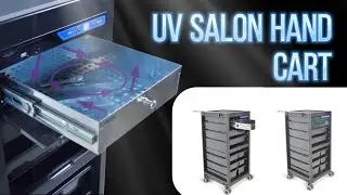 Salon Essentials | Salon Trolley with UV Sanitizer Unboxing | Next-Level Sterilization