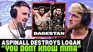 Tom Aspinall DESTROYS Logan Paul For Calling Dagestani Fighters Boring On Podcast