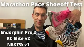 Marathon Pace Shoeoff Test  | Endorphin Pro 2 vs RC Elite v2 vs NEXT% v1 | GoPro HERO 10 Black