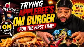 TRYING APPLEBEE&rsquo;S NEW OM BURGER (DISAPPOINTMENT)