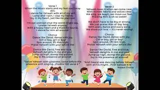 Dance Like David 🎊🎉 CHILDREN&rsquo;S TRUE NAME MUSIC