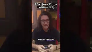 POV: 4-Color Commanders | Magic: The Gathering | #shorts #edh #mtg #commander