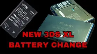 How to change battery on NEW 3DS XL