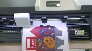 Model SD720 vinyl cutting plotter----Dual head, huge force, friendly operation, high performance