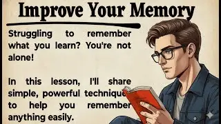 How to Improve Your Memory Quickly 🧠 | Learn Faster & Recall Better | English Listening Practice