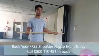 Shoulder range of motion exercises - External Rotation