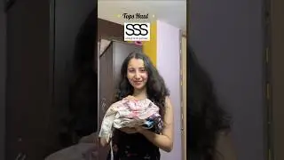 top hauls #sss #tops #shortsfeed #collegeoutfits #haul #shopping #fashiontrends #youtubeshorts #fyp