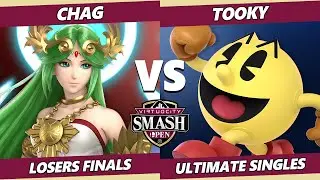 Virtuocity 2022 Losers Finals - Chag (Palutena) Vs. Tooky (Pac-Man) SSBU Ultimate Tournament