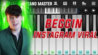 Beggin - Instagram Viral Song Easy Piano Tutorial
