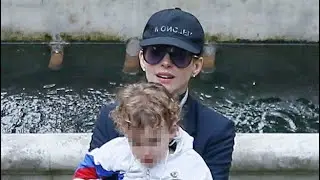 Anne Hathaway Holds Sweet Son Jack, 2, On Outing In Rome &mdash; Rare Photos