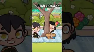 Glitch or Hack? 💜💚🩵#avatarworld