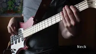 Trying out a bass with three precision pickups (Tripppler)