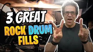 3 Cool Rock Fills For Drummers: Free Drum Lesson: (Paul Monroe)
