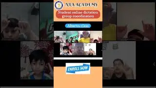 Online abacus class for student #shorts #youtubeshorts #shartsfeed
