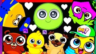 Moy 7 - My Boo - Pou - My Chicken - Pug Virtual Pet Dog - Bear Virtual pet   Encontro dos Mascotes
