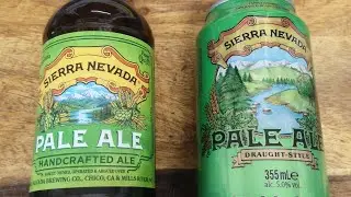 Sierra Nevada | Pale Ale | Draught Style Can v Classic Bottle