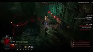 #Diablo4 #DiabloIV #Diablo #D4 Tier 100 NM Nightmare Dungeon - Lvl 154 Enemies - Solo Barb