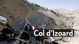 Col d'Izoard | CRF 1000L Africa Twin | Engine Sound Only | 4K