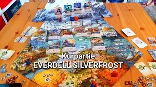 Kurzpartie EVERDELL SILVERFROST // #brettspielvibes 