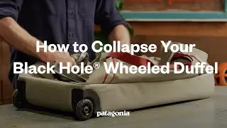 How to Collapse Your Black Hole&reg; Wheeled Duffel