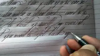 super sweet cursive handwriting // elegant style cursive handwriting // modern and fancy cursive