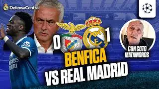 ⚽ BENFICA 0-1 REAL MADRID 🔥 GOLAZO DE VINICIUS EN CHAMPIONS LEAGUE | TERTULIA con COTO MATAMOROS