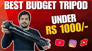 Best Tripod Stand for Mobile & Camera 🔥 Budget Tripod for Youtube Videos #amazon