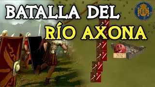La INVASIÓN de ARIOVISTO y BATALLA del río Axona. GUERRA de las GALIAS. Vida de Cayo Julio César #5