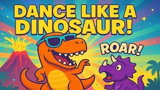 🎵 Dance Like a Dinosaur 🦖 | Das coolste Kinderlied zum Mittanzen!