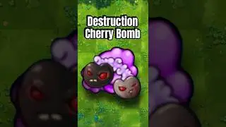 Destruction Cherry Bomb 3.1 update new plant #pvzfusion #mobilegame #pvzgame