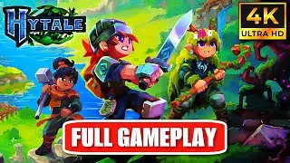 Hytale Gameplay 4K Ultra HD🎮 | No Commentary (Minecraft-Like Sandbox)