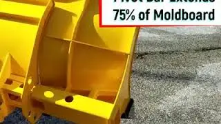 Largest and Strongest adjustable snow plow