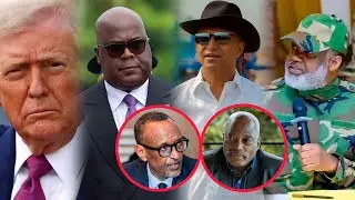 🛑URGENT — RDC : ÇA BRÛLE ENTRE TRUMP ET TSHISEKEDI. KATUMBI ÉVITE LA HONTE À LA RDC. KABILA À GOMA
