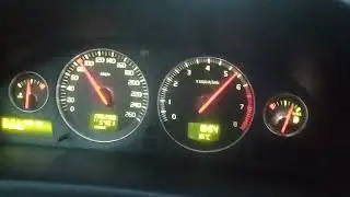Разгон 0-100 volvo s60 2007 г. 2.4 170 сил
