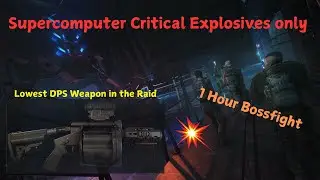 Supercomputer Critical Grenade Launchers only | Lowest Dps Raid Weapon | Ghost Recon Breakpoint Raid